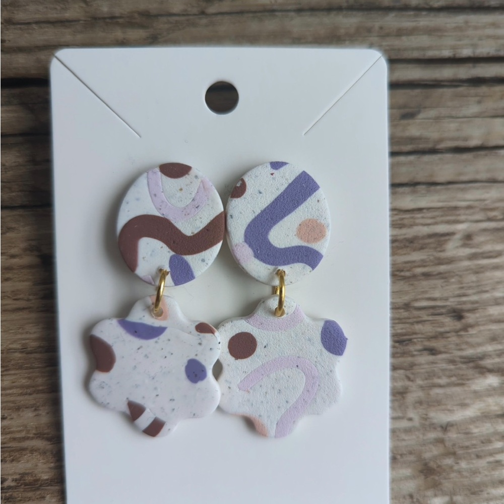 Floral Retro Earrings